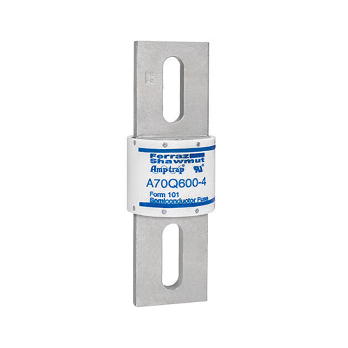 Mersen A70Q600-4, A70Q Amp-Trap High Speed Fuse, Fast Acting, 700VAC/650VDC, 600A, Blade Type