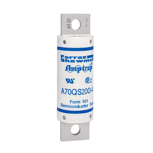 Mersen A70QS200-4, A70QS Amp-Trap High Speed Fuse, 700VAC/DC, 200A, Blade Type