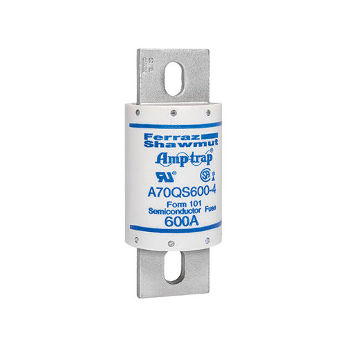 Mersen A70QS600-4, A70QS Amp-Trap High Speed Fuse, 700VAC/DC, 600A, Blade Type
