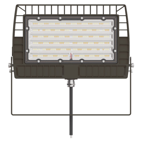 AALED AA-700031UCCTW-YM, LED Flood Light with Dusk to Dawn Photocell, 120-347V, 50/60/75/95W, 3000/4000/5000K, 7000/8400/10500/13300 Lumens, Yoke Mount