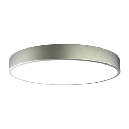 AALED AA-900087CCT-BN-NS, 16 Inch LED Flush Mount, 120V, 35W, 2800 Lumens, 2700/3000/3500/4000/5000K, Brushed Nickel Finish