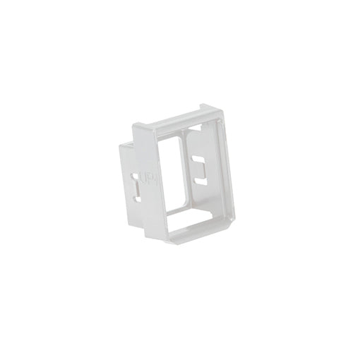 Leviton AB100-W, Connector Adapter Bezel for CommScope Wallplates, White, 2 Packs