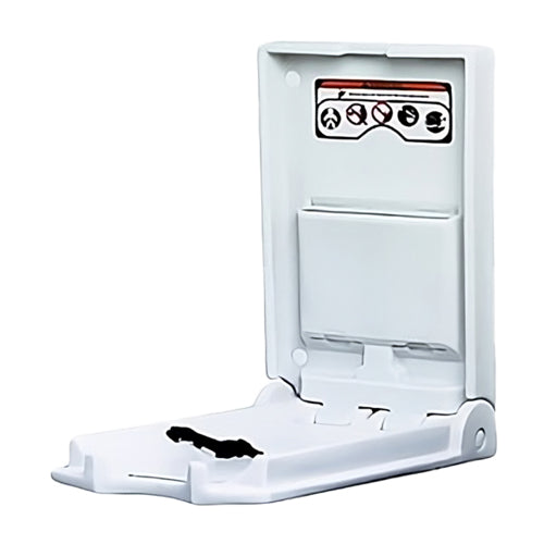 World Dryer ABC-300V, DryBaby Surface-Mounted Vertical Baby Changing Station, Polyethylene