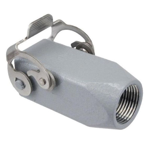 Techspan ACC03S9, A Series Cable Coupler Hood, 3 or 4P+Ground, Single Lever, 3/8'' NPT Thread, Metal Type