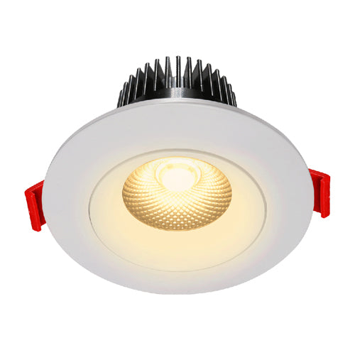 Lotus AD-35-S12W-DTW-WH-REY, 3.5" Round Venus Adjustable Recessed LED 12W, 120VAC, Dim-to-Warm 3000-1800k, 700 Lumens, Dimmable, 38° Beam Angle, White Trim