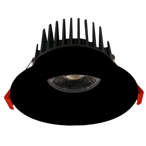 Lotus AD-LED-4-S15W-5CCT-T4RB, 4" High Output LED Round Black Trim Recessed, 15W, 120VAC, 5CCT, 910-1055 Lumens, Dimmable