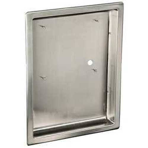 World Dryer ADA-RK, Recess Kit, Recessed Mounted, Stainless Steel, Brushed