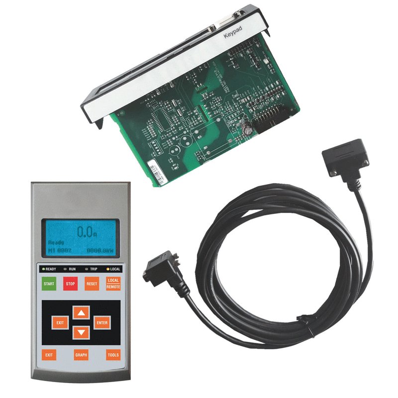 Lovato ADXTC01KIT, Remote Keypad Kit Composed By IP65 Type 12 Remote Keypad ADXTC01, Connection Card to ADXT… and Connection Cable 3m Lenght