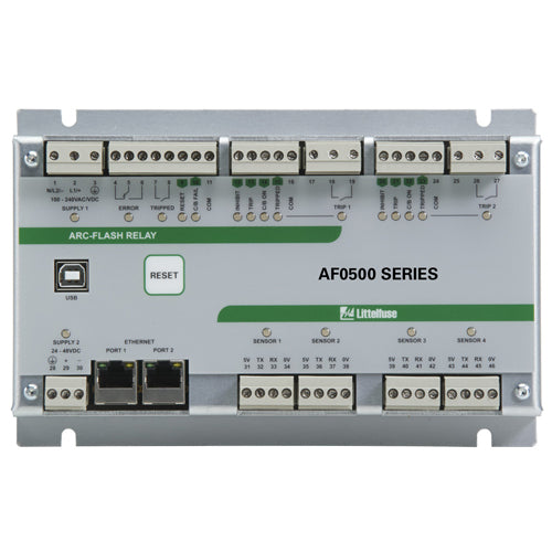 Littelfuse AF0500-00-CC, AF0500 Series, Arc-Flash Relay, 110-250VDC, Conformally Coated