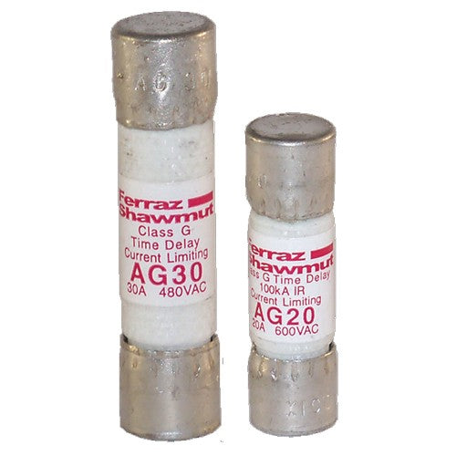 Mersen AG5, Low Voltage UL/CSA Fuse, Class G, Time-Delay, 600VAC, 5A, Ferrule Type