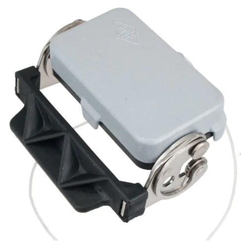 Techspan AL16SL, A Series Cover with Loop, 16P+Ground, Single Lever, IL-Type Locking, Metal Type