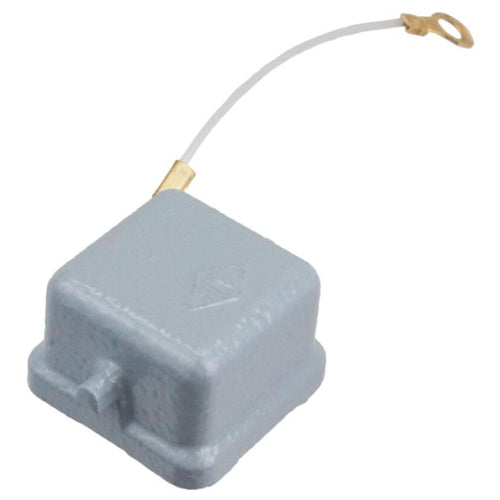Techspan AP03SL, A Series Cover with Gasket and Eyelet, For Female Inserts, 3 or 4P+Ground, Pegs, Single Lever, C-Type Locking, Metal Type