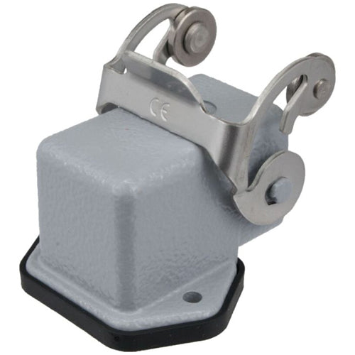 Techspan APML03SA, A Series Panel Mounting Base, Angled without Cable Entry, 3 or 4P+Ground, Single Lever, C-Type Locking, Metal Type
