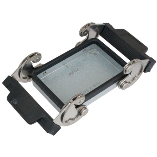 Techspan APML32D, A Series Panel Mounting Base, 32P+Ground, Double Levers, C-Type Locking, Metal Type