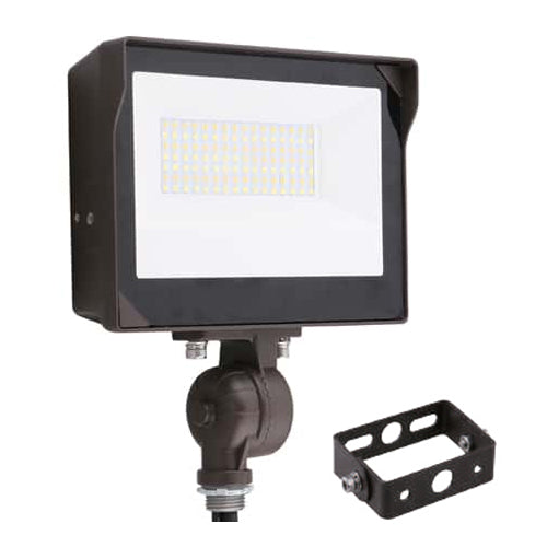 Votatec AST-FL19-35WBH8DC1-BRPAMW30/40/50, LED Flood Light, Photocell, 3000/4000/5000K, 35/25/15W, 120-347VAC, 4375-4900 Lumens