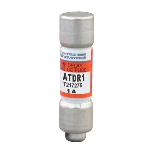 Mersen ATDR1, ATDR Class CC Time-Delay Fuse, 600VAC/300VDC, 1A, Ferrule Type