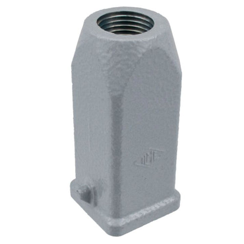 Techspan ATEP03S9, A Series Top Entry Hood, 3 or 4P+Ground, Pegs for Single Lever, 3/8'' NPT Thread, C-Type Locking, Metal