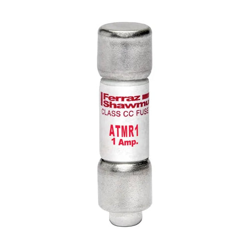 Mersen ATMR1, ATMR Class CC Fast-Acting Fuse, 600VAC/DC, 1A, Ferrule Type