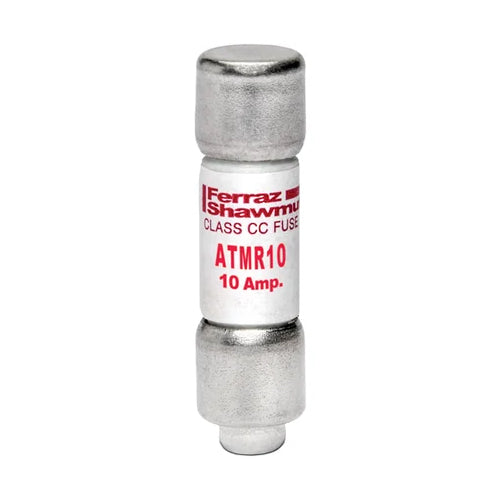 Mersen ATMR10, ATMR Class CC Fast-Acting Fuse, 600VAC/DC, 10A, Ferrule Type