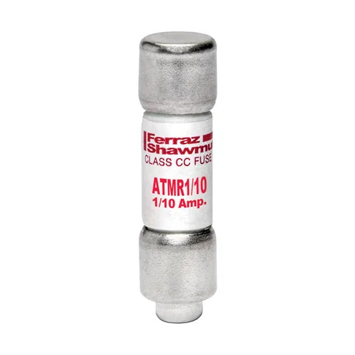 Mersen ATMR1/10, ATMR Class CC Fast-Acting Fuse, 600VAC/DC, 0.1A, Ferrule Type