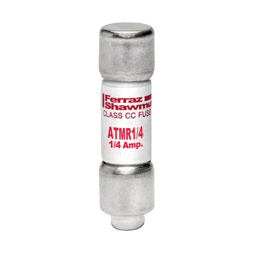 Mersen ATMR1/4, ATMR Class CC Fast-Acting Fuse, 600VAC/DC, 0.25A, Ferrule Type
