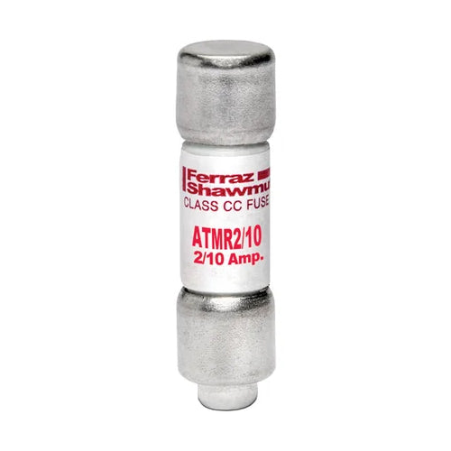 Mersen ATMR2/10, ATMR Class CC Fast-Acting Fuse, 600VAC/DC, 0.2A, Ferrule Type