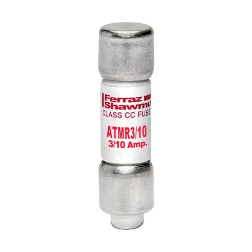 Mersen ATMR3/10, ATMR Class CC Fast-Acting Fuse, 600VAC/DC, 0.3A, Ferrule Type