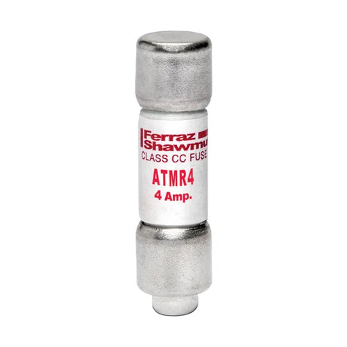 Mersen ATMR4, ATMR Class CC Fast-Acting Fuse, 600VAC/DC, 4A, Ferrule Type