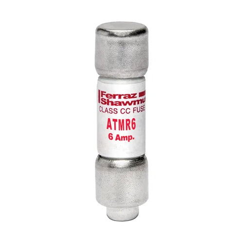 Mersen ATMR6, ATMR Class CC Fast-Acting Fuse, 600VAC/DC, 6A, Ferrule Type