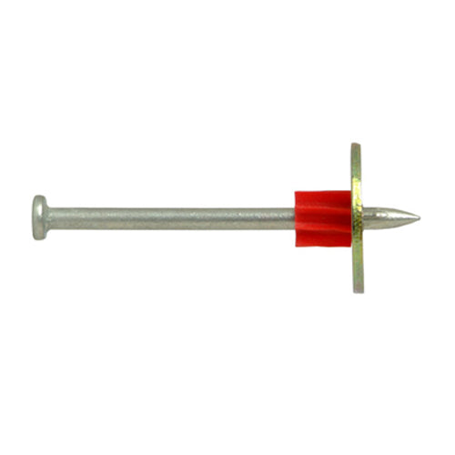 UCAN AWI 75, Flat-Headed Super Point Pins With 25mm Steel Washer, 3″ Shank Length, 100 Packs