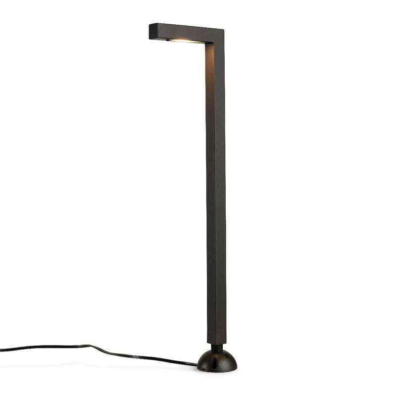 Almas Lighting PL-BB-313-NL, ALMAS Emerald P13 Path Light, 12V, Black Bronze, No Lamp