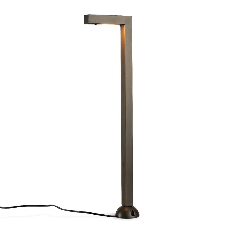 Almas Lighting PL-LB-313-NL, ALMAS Emerald P13 Path Light, 12V, Light Bronze, No Lamp