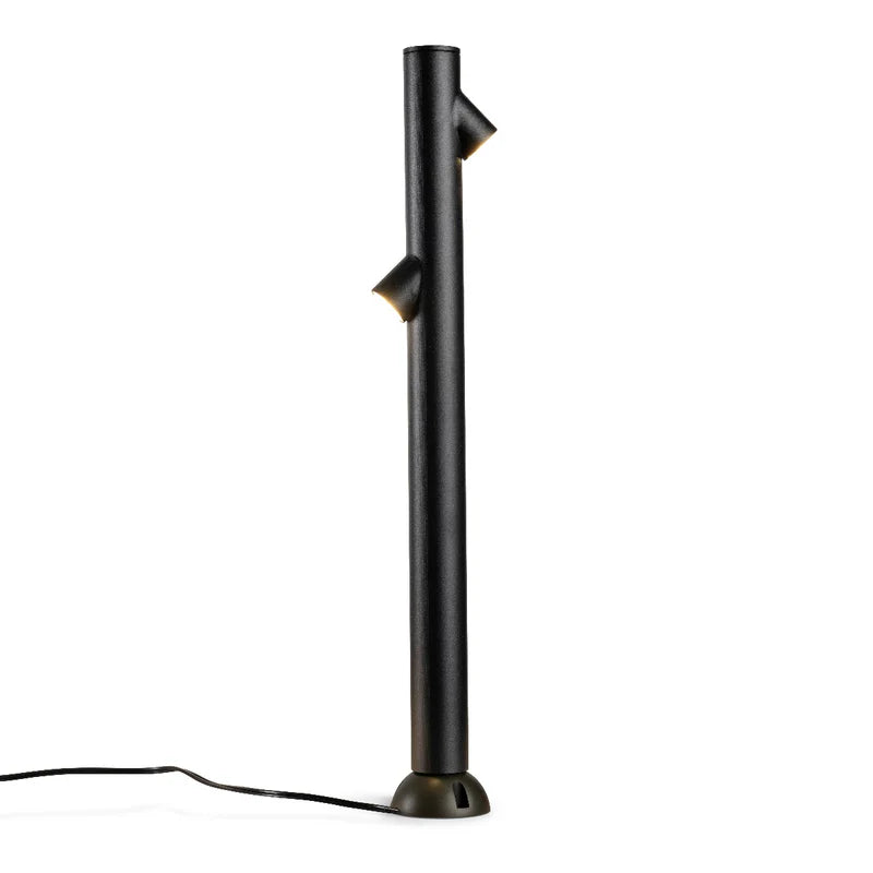 Almas Lighting PL-MB6W-317-3000K, ALMAS Emerald P17 Path Light, 6W, 480 Lumens, 3000K Warm White, 60° Beam Angle, Metal Black
