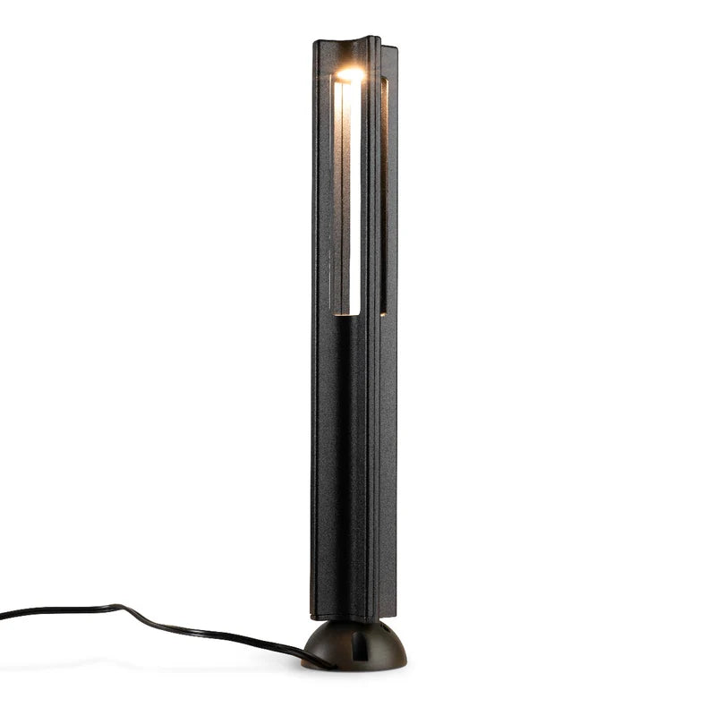 Almas Lighting PL-MB3W-316-3000K, ALMAS Emerald P16 Path Light, 3W, 270 Lumens, 3000K Warm White, 120° Beam Angle, Metal Black