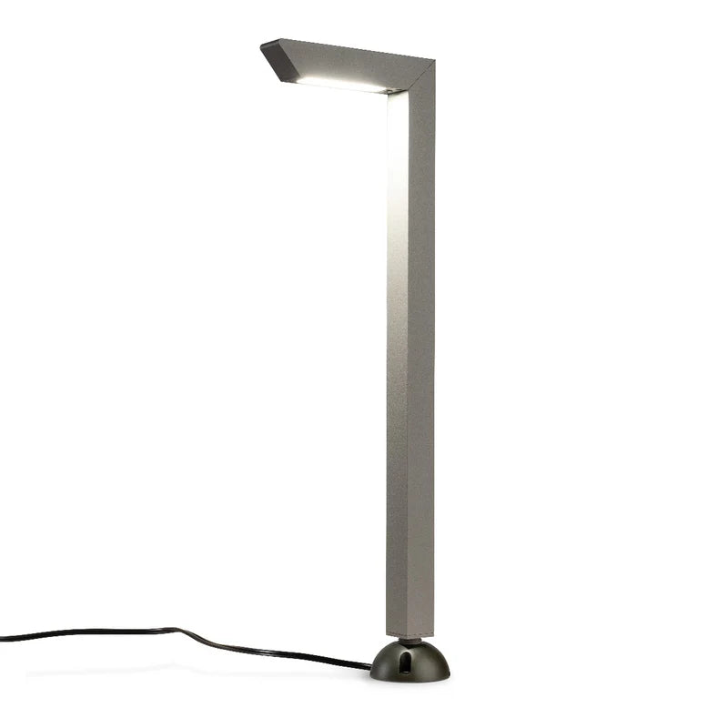 Almas Lighting PL-MG5W-314-MCT, ALMAS Emerald P14 Path Light, 5W, 12V, 500 Lumens, 3000/4000/5000K, 60° Beam Angle, 80 CRI, Metal Gray
