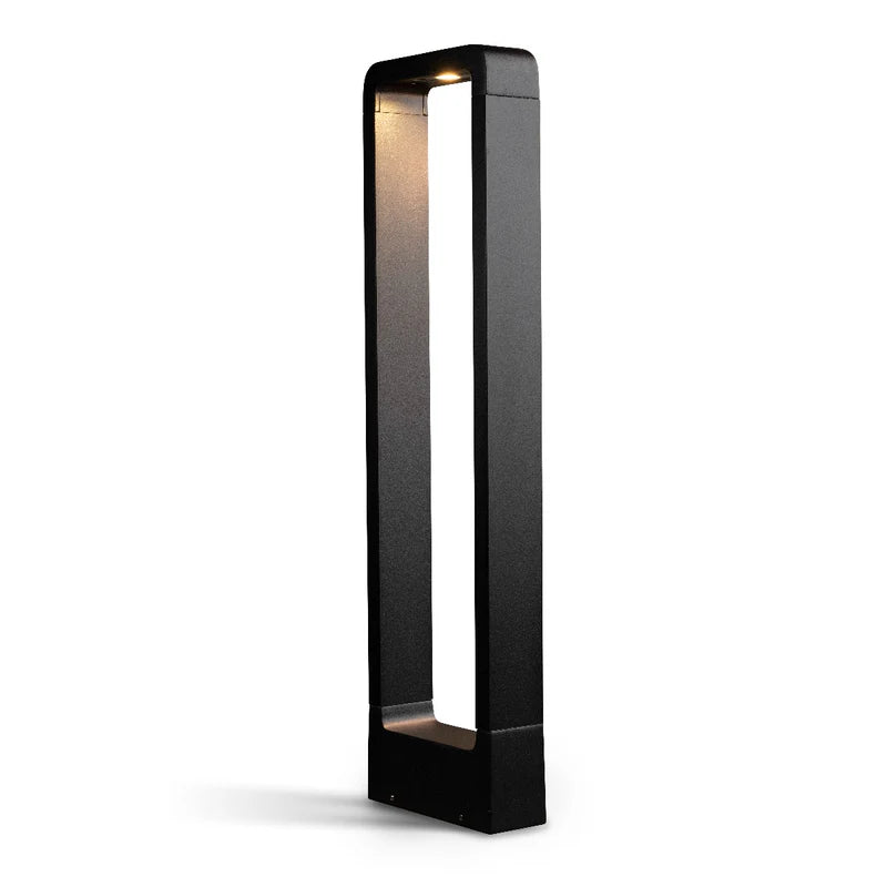 Almas Lighting PL-MB3W-318-3000K, ALMAS Emerald P18 Path Light, 3W, 480 Lumens, 3000K Warm White, 120° Beam Angle, Metal Black