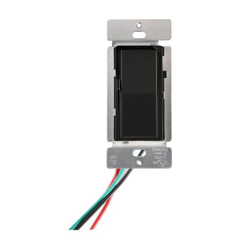 Votatec BAK-004AG /BK, 3Way Slide Dimmer, Class A, for 600W Incandescent/150W CFL & LED, 120V/60Hz, 40000 times, Black