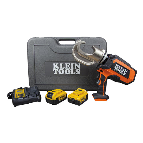 Klein Tools BAT20-12T1651, Battery-Operated 12-Ton Crimper Kit