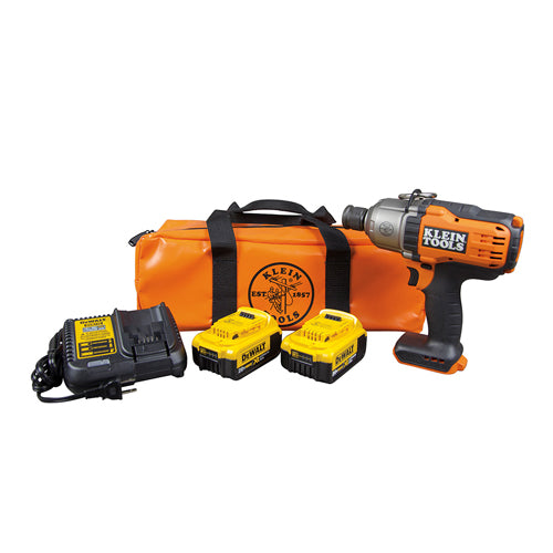 Klein Tools BAT20-7161, 7/16-Inch Impact Wrench Kit