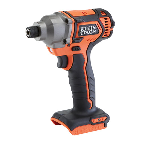 Klein Tools BAT20CD, Battery-Operated Compact Impact Driver, 1/4-Inch Hex Drive, Tool Only