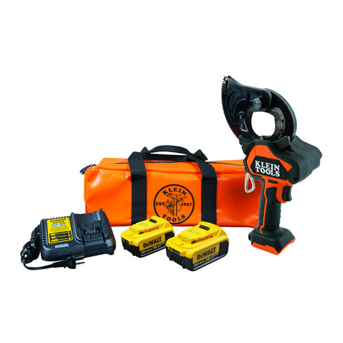 Klein Tools BAT20GD14H, Battery-Operated EHS Closed-Jaw Cutter, 4 Ah