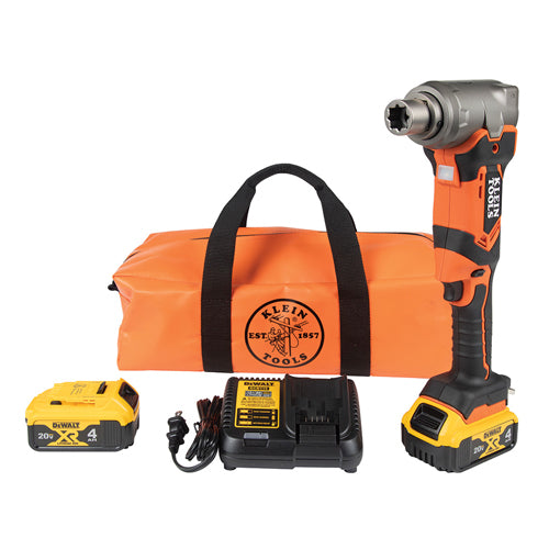 Klein Tools BAT20LW1, 90-Degree Impact Wrench Kit