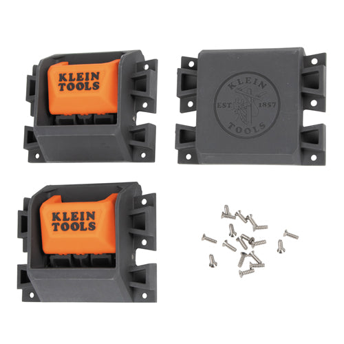 Klein Tools BCRP01, Cartridges with Blank Insert Cartridge, Rail System, 2-Pack