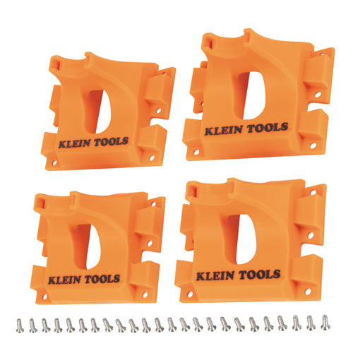 Klein Tools BCRP04, Cartridges, S-Hook, Rail System, 4-Pack