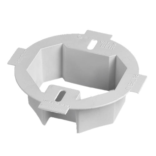 Arlington BE1R, Ceiling Box Extender, Fits 3-1/2" and 4" Round Octagonal Boxes, Extends Box Up to 1-1/2",  25 Packs