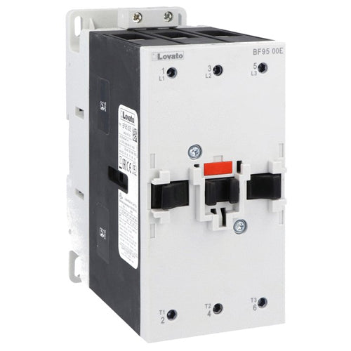 Lovato BF9500E110, BF Series Three-Pole Contactor, IEC Operating Current Ie (AC3) = 95A, AC/DC Coil, 60...110VAC/DC
