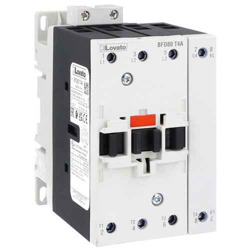 Lovato BFD80T4A12060, BF Series Four-Pole Contactor for Photovoltaic A ...