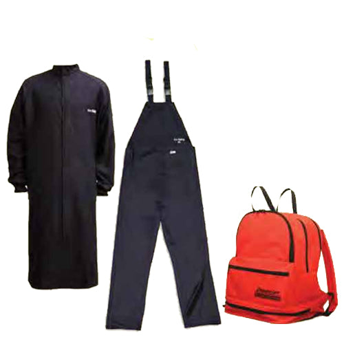 Comentex BPK-CL4K, 40 cal/cm² Task Wear, Coat And Pant Backpack Kit, Navy