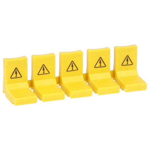 Lovato BRB5W, Kit of 5 Insulating Caps for Unused Bar Terminals