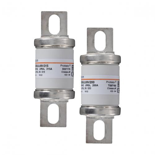 Mersen BS36UR69V250, Semiconductor Protection Fuse, British Standard, Size 36x55 aR URR, 690VAC, 250A